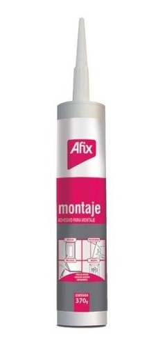 Imagen 1 de 2 de Silicona Afix Montaje (cartucho 370 Gramos)