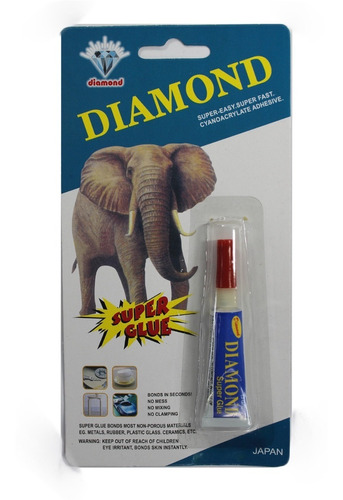 Gotita Super Glue Diamond X 12 Unidades