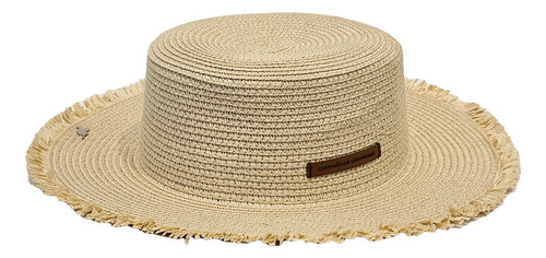 Sombrero Canotier Rafia Mustique Compañia De Sombreros