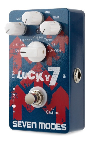 Pedal De Guitarra Caline Lucky 7  Siete Modulaciones