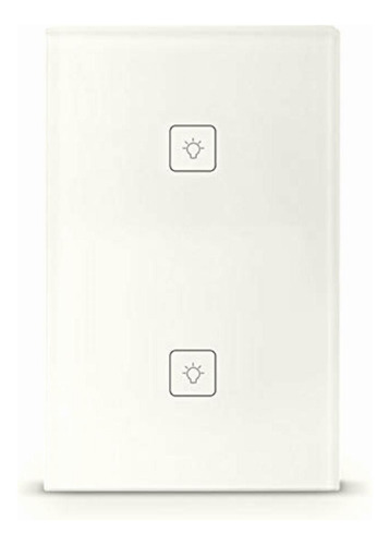 Interruptor De Pared Wifi, 2 Apagadores Lloyd's (no