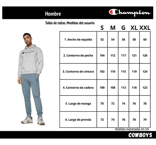 Sudadera Champion Con Forro Polar Logo Bordado Y Capucha