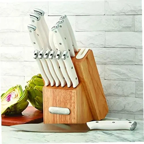 Farberware Edgekeeper Juego De Bloques De Cuchillos Con