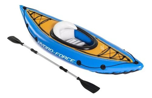Kayak Inflable Bestway Champion 1 Persona Playa Rio Con Remo