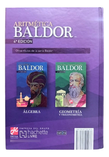 Áritmetica Baldor 4a Edición