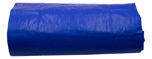 Lona De Polietileno Uso Super Rudo Azul/negro 180 Gr 6x12 M