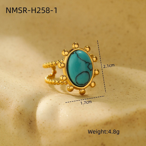 Anillo Retro Con Forma De Ojo De Horus, Ligero, Lujoso Y Mod