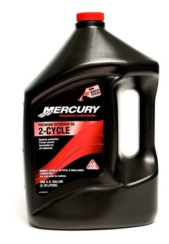 Aceite Galon Mercury 2 Tiempos Lanchas Fuera Borda Nautica