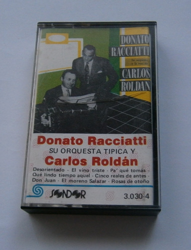 Donato Racciatti - Carlos Roldán (cassette Ed. Uruguay)