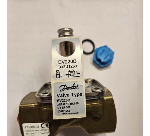 Válvula Solenoide Danfoss Ev220b 22b G 1   Bsp Int. 