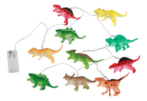 Guirnalda De Luces Led De 2 Metros Y 10 Cadenas De Dinosauri