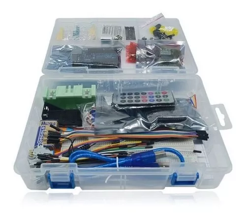 Imagen 1 de 6 de Starter Kit Arduino Uno Basico Mas Completo Principiantes