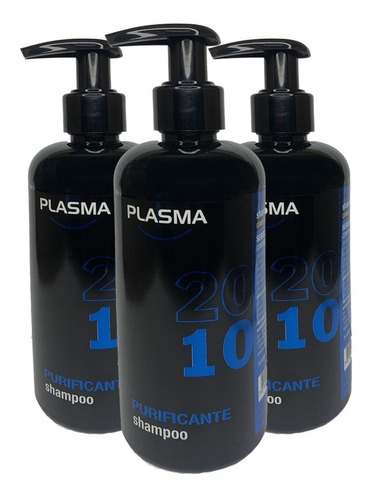  Shampoo Purificante Anti-caspa 2010 Plasma 300ml X3unidades