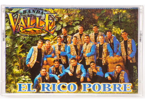 Cassette Original De Banda El Valle El Rico Pobre