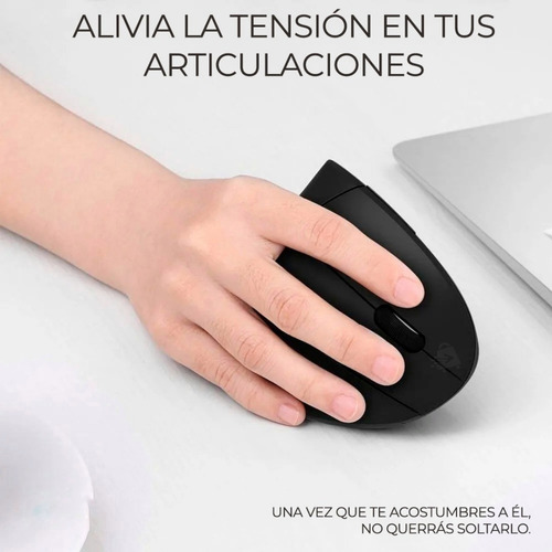 Mouse Vertical Inalámbrico Ratón Computadora