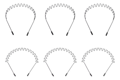 Diadema De Maquillaje Japonesa Y Coreana, 6 Unidades