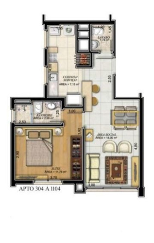Imagem 12 de 17 de Apartamento Petropolis Porto Alegre - 2490