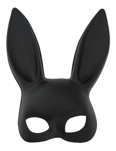 White Black Women Girl Sexy Rabbit Bunny Long Ears Mask Hall