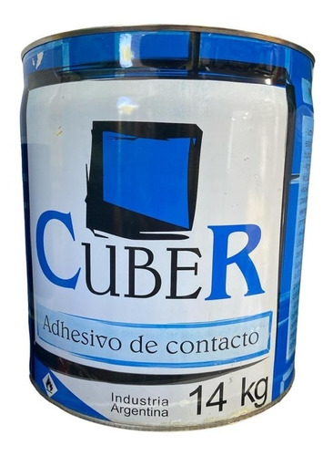 Adhesivo De Contacto Cuber X 14 Kg