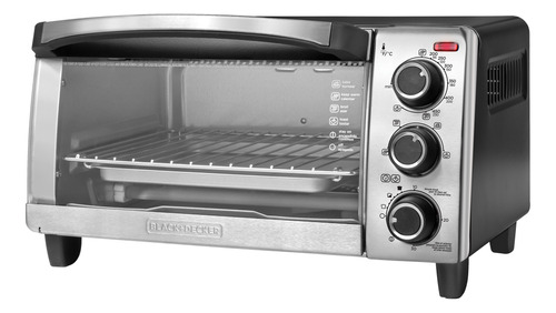 Horno Tostador B+d 4 Rebanadas 1150w Plateado