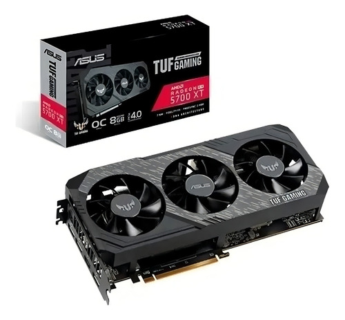 Placa de video AMD Asus TUF Gaming Radeon RX 5700 Series RX 5700 XT OC Edition 8GB