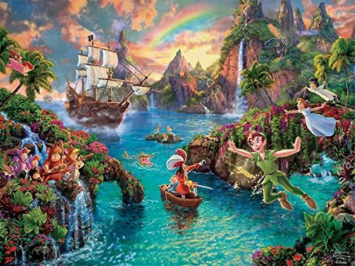 Ceaco The Disney Collection Peter Pan Puzzle De Thomas Kinka