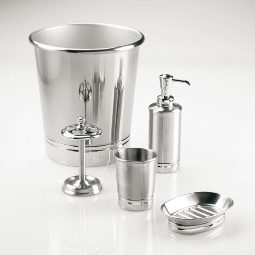 Soporte De Acero Para Cepillos De Dientes 4 Compartimentos N