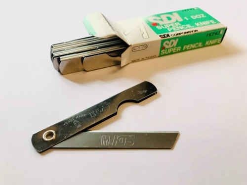 Cutter Super Pencil Knife Sdi Caja De 12 Cuchillas