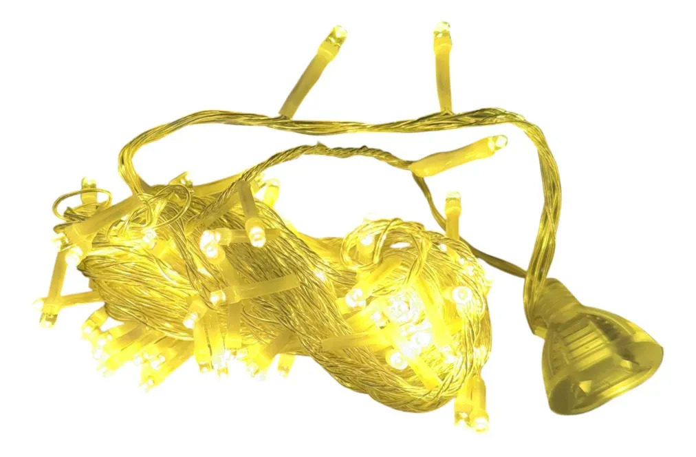 Guirnalda Led Full Tecno Click 100 Luces 8,2 m Cálida