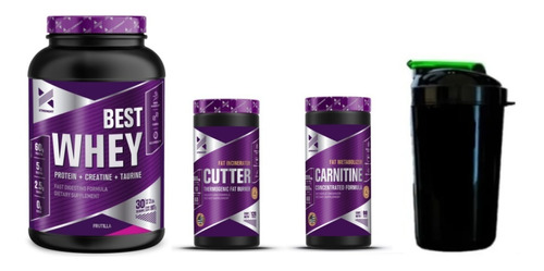 Xtrenght Combo Descenso De Peso - Proteina Carnitina Cutter