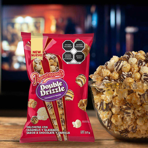 Popcornopolis Double Drizzle 57g