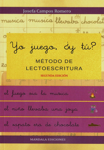 Libro Yo Juego, Â¿y Tãº? Mã©todos De Lectoescritura - Cam...