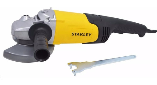 Amoladora y lijadora Stanley SP137k de 7 pulgadas, color amarillo, 220 V