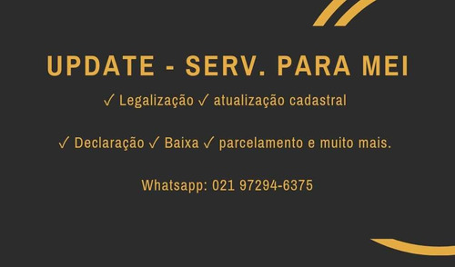 Imagem 2 de 3 de Serviços Para Mei - Microempreendedor Individual