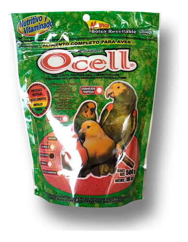 Ocell Alimento Factor Rojo Aves Canario 500 Gr