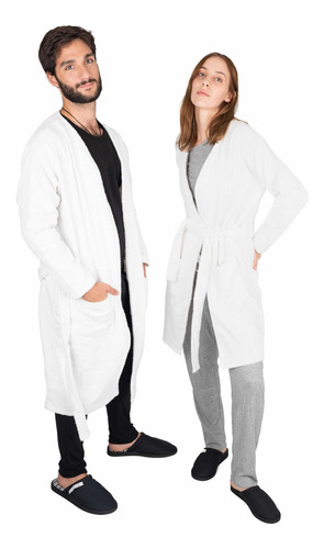 Imagen 5 de 6 de Pijama Unisex Andy Mujer Hombre Mangas Largas Invierno