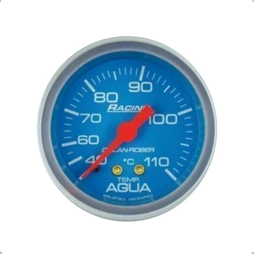 Reloj Temperatura De Agua Orlan Rober Línea Racing 60mm