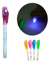 Comprar Pack X5 Lapicera Invisible Uv Bolígrafo Con Luz Mágico 561