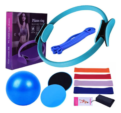 Equipo De Pilates Para Ejercicios En Casa, Anillos Y
