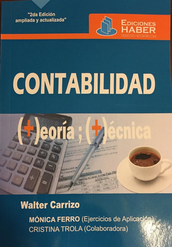 Contabilidad Teoría Técnica Walter Carrizo 2da Edicion Haber