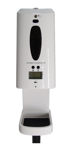 Imagen 5 de 10 de Sanitizador Con Termómetro Y Dispensador Alcohol Gel