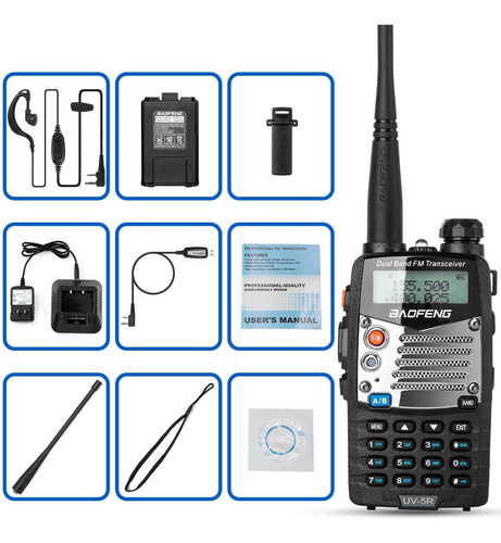 Baofeng Uv5r Pro Ham Radio Handheld Dual Band Radio Bid...