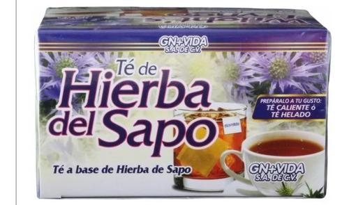 Te De Hierba Del Sapo 90gr 30 Sobres De 3g C/u Gn + Vida