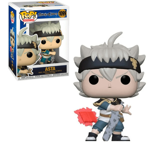 Funko Pop Asta #1099 Pop! Anime Black Clover Lançamento 2022