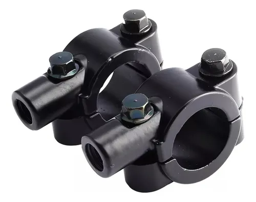 Soporte Espejos Manubrio Motocicleta Abrazadera Montaje