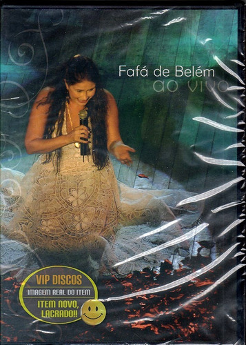 Dvd Fafá De Belém Ao Vivo 2006 - Original Novo Lacrado