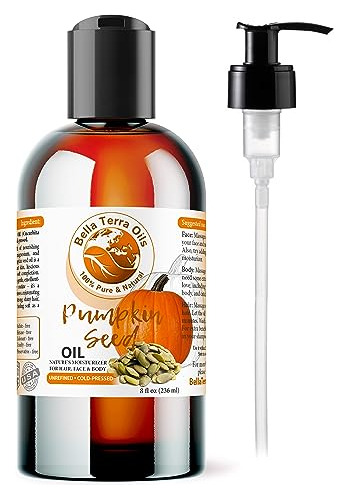 Bella Terra Oils Pumpkin Seed Oil. 2oz. 100% Puro. Dlzqp