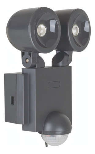 Pack 6 Proyectores Led 4W, Sensor Pir, Estévez, Color Negro