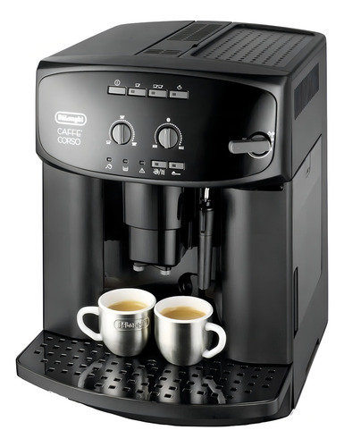 Cafetera De'Longhi Caffè Corso ESAM 2600 super automática negra expreso
