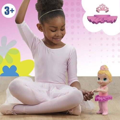 Imagen 5 de 7 de Baby Alive Muñeca Bebe C/ Disfraz Bailarina Hasbro F1272 Edu